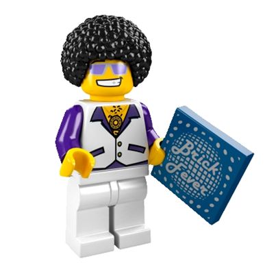 Lego Mini-figure Disco Dude Series 2