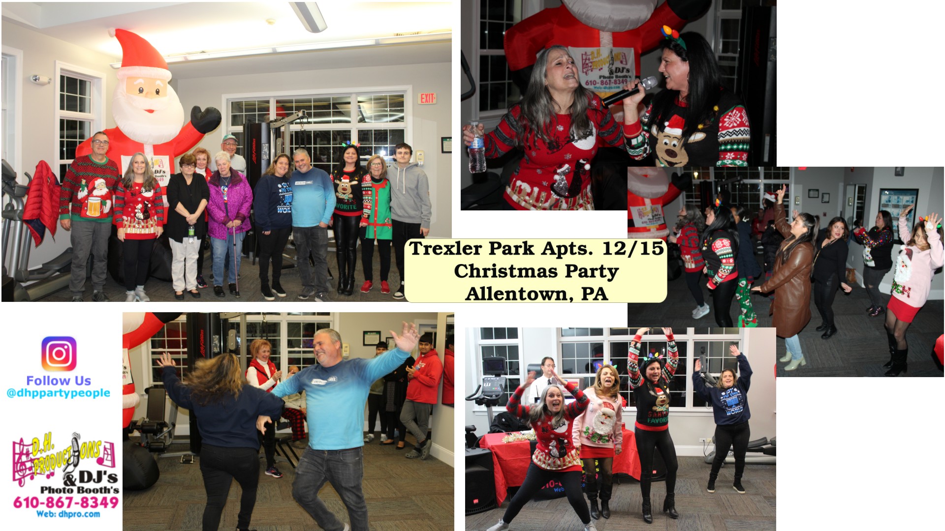 Christmas Party Collage