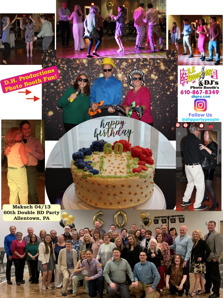 60th Double Birthday Party Photo