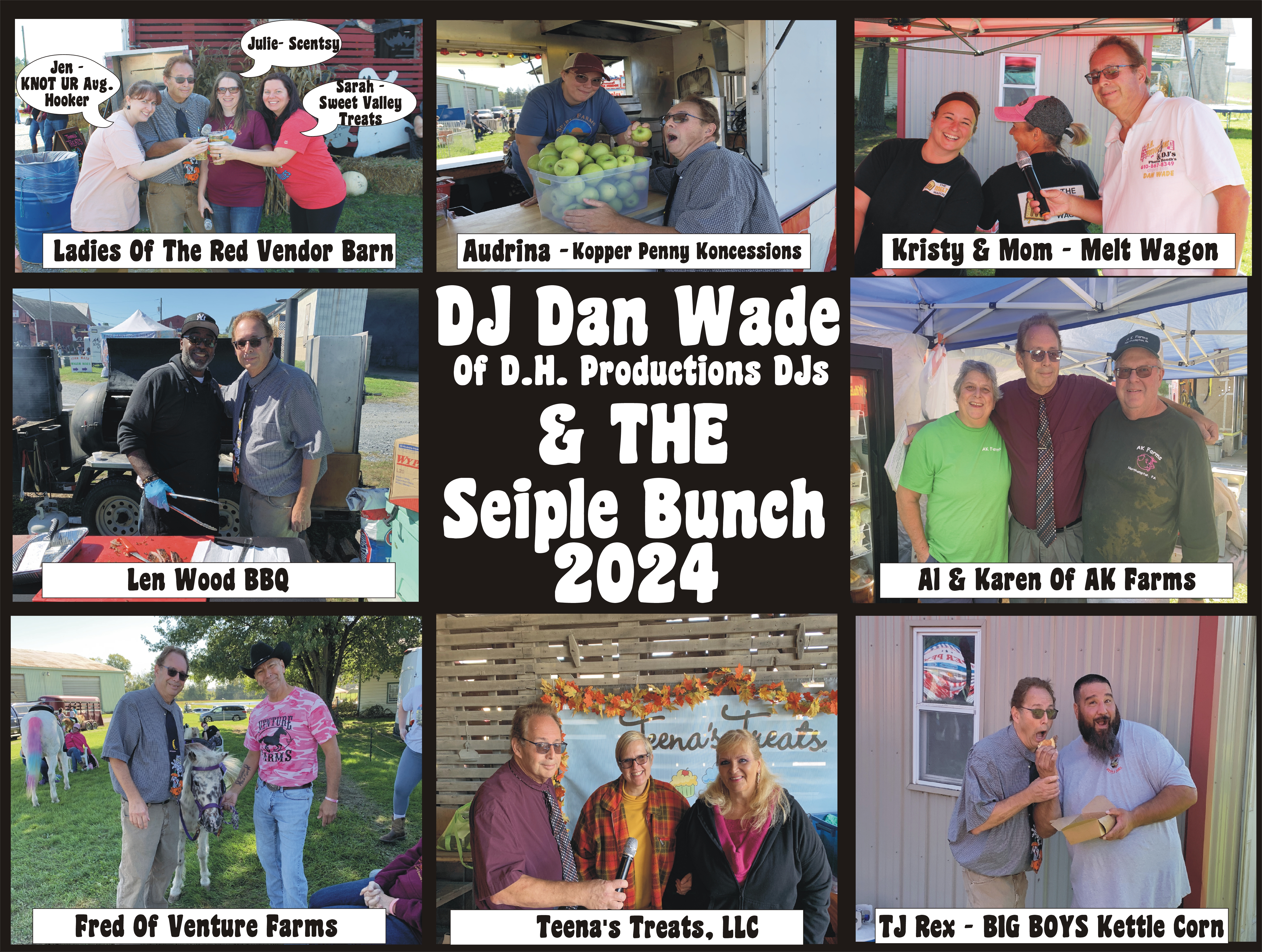 Brady Bunch Lookalike Collage