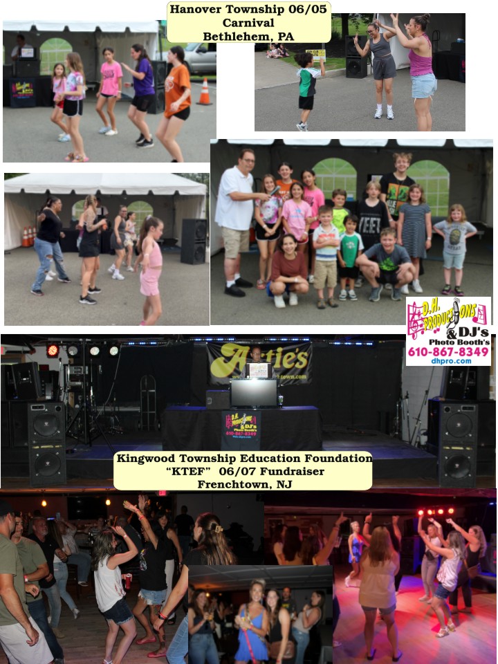 Hanover Township Carnival 06/05, KTEF / Kingwood Township Education Foundation Fundraiser 06/07 