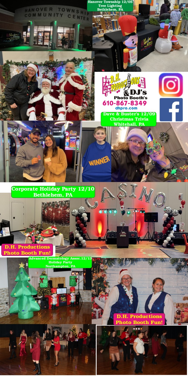 Hanover Township 12/05, Dave & Buster's 12/09, Private Corporate 12/10