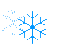 Happy New Year Snow Flake